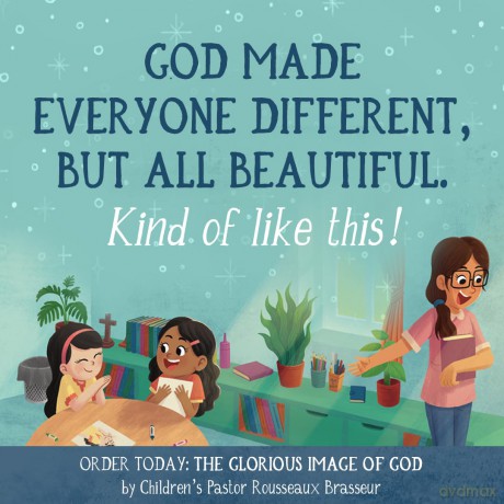 The Glorious Image of God: How Jesus Reveals Who God Made You to Be - Rousseaux Brasseur [KSIĄŻKA]
