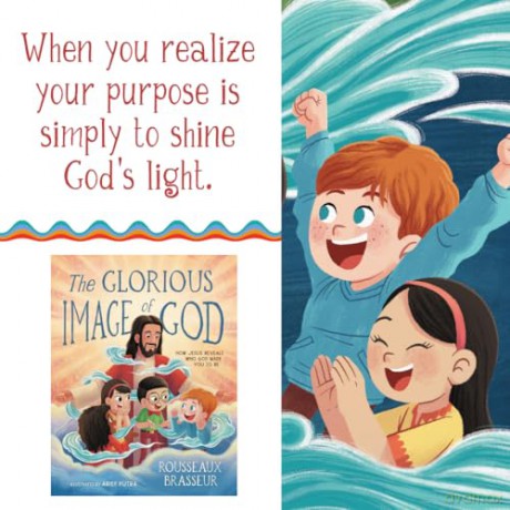 The Glorious Image of God: How Jesus Reveals Who God Made You to Be - Rousseaux Brasseur [KSIĄŻKA]