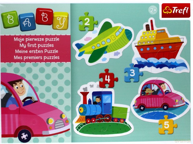 TREFL Baby Classic, Pojazdy [PUZZLE]