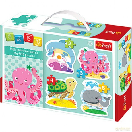 TREFL Baby Classic, W głębinach [PUZZLE]
