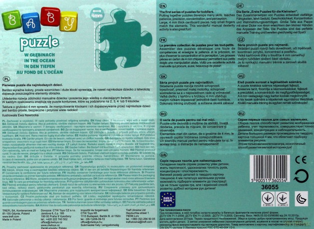 TREFL Baby Classic, W głębinach [PUZZLE]