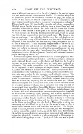 The Guide for the Perplexed - Moses Maimonides [KSIĄŻKA]