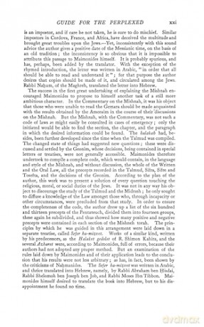 The Guide for the Perplexed - Moses Maimonides [KSIĄŻKA]