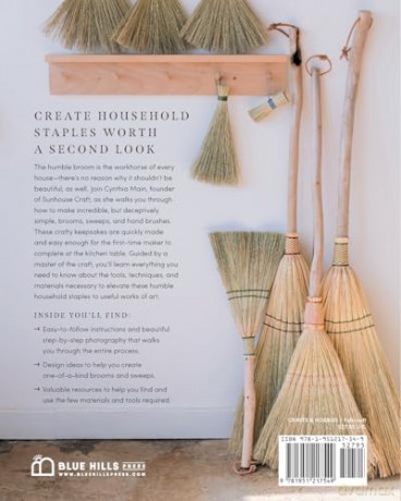 The Handmade Broom: Create Your Own Designs from Scratch - Cynthia Main [KSIĄŻKA]