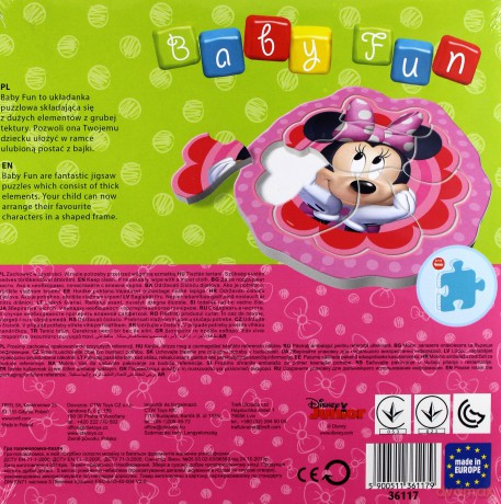 TREFL 8 EL Baby Fun, Marząca Minnie [PUZZLE]