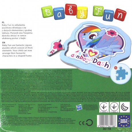 TREFL 8 el. Baby Fun, My Little Pony [PUZZLE]