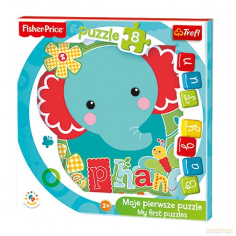 TREFL 8 EL Baby Fun, Słonik [PUZZLE]