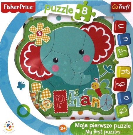 TREFL 8 EL Baby Fun, Słonik [PUZZLE]
