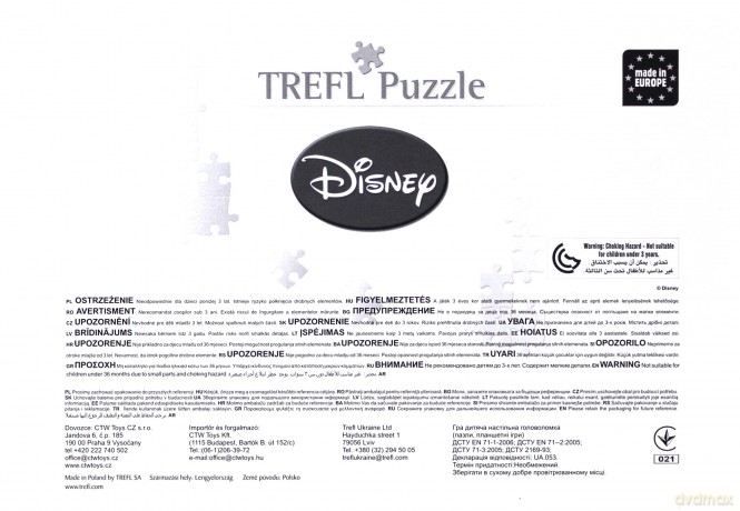 TREFL 15 el. Ramkowe, Księżniczka Sofia Jej Wysokość Zosia [PUZZLE]