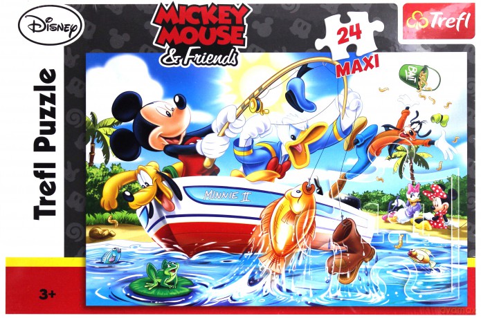 TREFL 24 EL Maxi Na rybach [PUZZLE]