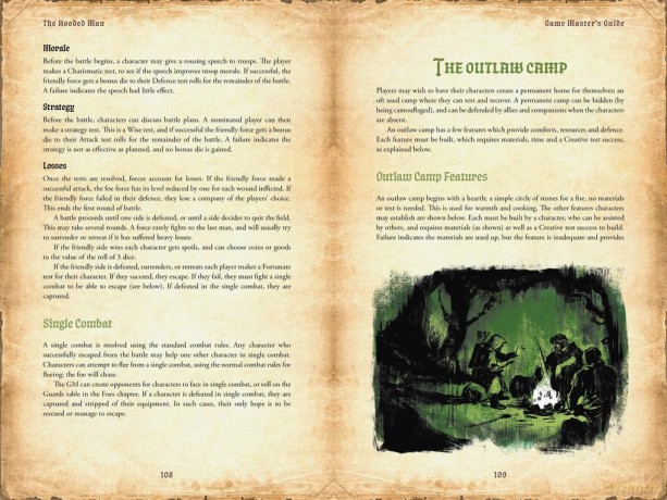 The Hooded Man: A Roleplaying Game of Medieval Outlaws (Osprey Roleplaying) - Graham Rose [KSIĄŻKA]