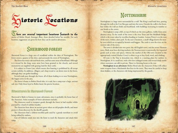 The Hooded Man: A Roleplaying Game of Medieval Outlaws (Osprey Roleplaying) - Graham Rose [KSIĄŻKA]