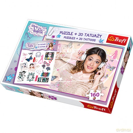 TREFL 160 el. Violetta tatuaże [PUZZLE]