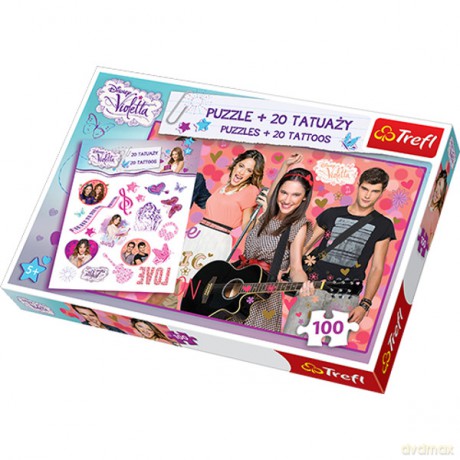 TREFL 100 EL Violetta tatuaże [PUZZLE]