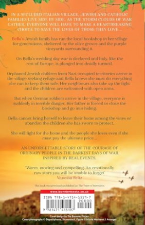 The Italian Bookshop Among the Vines: An absolutely gripping and heartbreaking WW2 historical novel, inspired by true events - Amanda Weinberg [KSIĄŻKA]