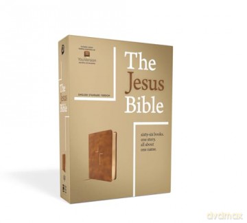 The Jesus Bible, ESV Edition, Leathersoft, Tan: Esv Edition, Tan - Zondervan [KSIĄŻKA]