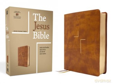 The Jesus Bible, ESV Edition, Leathersoft, Tan: Esv Edition, Tan - Zondervan [KSIĄŻKA]