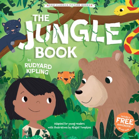 The Jungle Book (Easy Classics Picture Books) - timeless classics adapted for readers aged 3-5!: 1 (The Easy Classics Picture Books 3 Book Collection) [KSIĄŻKA]