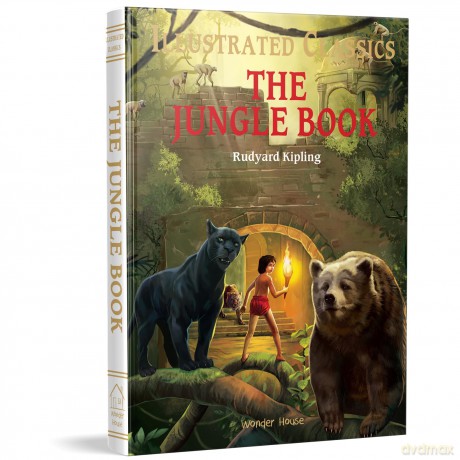 The Jungle Book: Illustrated Abridged Children Classics English Novel With Review Questions (Illustrated Classics) - Rudyard Kipling [KSIĄŻKA]