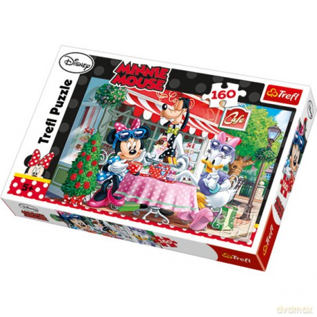 TREFL 160 el. Minnie, W kawiarni [PUZZLE]