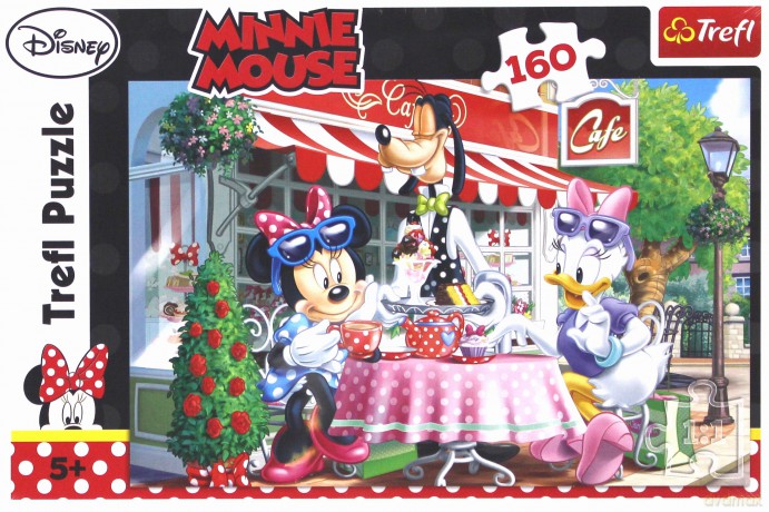 TREFL 160 el. Minnie, W kawiarni [PUZZLE]