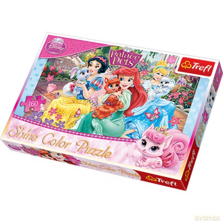 TREFL 160 EL Shine, Księżniczki [PUZZLE]