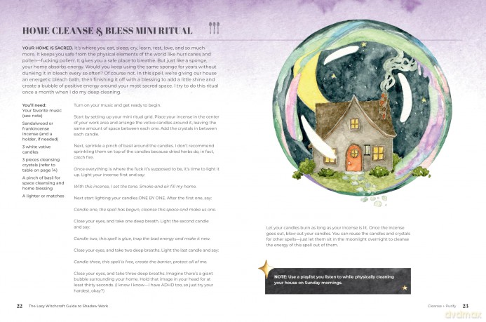 The Lazy Witchcraft Guide to Shadow Work: 75 Prompts, Spells, and Rituals for Inner Transformation, Healing, and Self-Care - Andrea Samayoa [KSIĄŻKA]