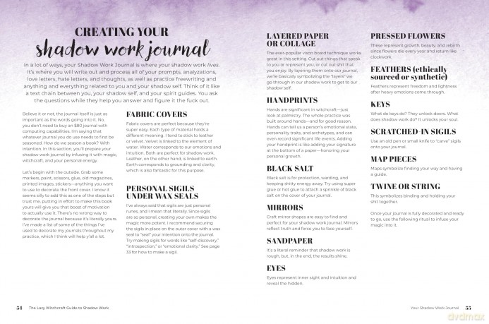 The Lazy Witchcraft Guide to Shadow Work: 75 Prompts, Spells, and Rituals for Inner Transformation, Healing, and Self-Care - Andrea Samayoa [KSIĄŻKA]