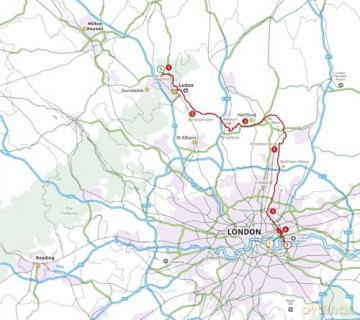 The Lea Valley Walk: One-week walk from Leagrave to the heart of London (Cicerone Guides) - Leigh Hatts [KSIĄŻKA]