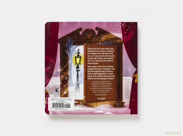 The Lion, the Witch, and the Wardrobe/ El león, la bruja y el ropero, Bilingual Board Book (Las Crónicas de Narnia) - C. S. Lewis [KSIĄŻKA]