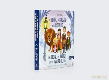 The Lion, the Witch, and the Wardrobe/ El león, la bruja y el ropero, Bilingual Board Book (Las Crónicas de Narnia) - C. S. Lewis [KSIĄŻKA]