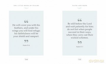 The Little Book of Psalms: Words of Praise, Comfort and Hope - Orange Hippo! [KSIĄŻKA]