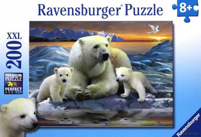 RAVENSBURGER 200 el. Misie Polarne [PUZZLE]