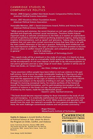 The Logic of Violence in Civil War (Cambridge Studies in Comparative Politics) - Stathis N. Kalyvas [KSIĄŻKA]