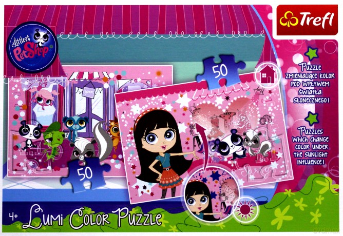 TREFL 2x50 el. Lumi, Zwierzaki Pet Shop [PUZZLE]