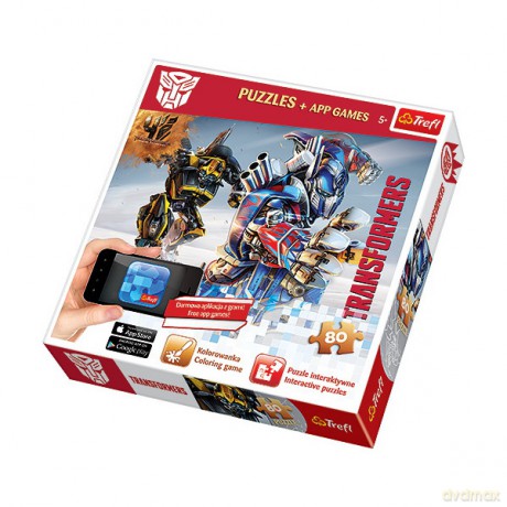 TREFL 80 EL Transformers, Autoboty [PUZZLE]