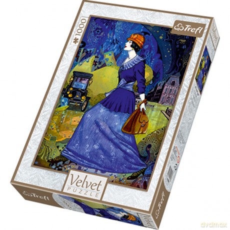 TREFL 1000 EL Velvet Spacer w Paryżu [PUZZLE]
