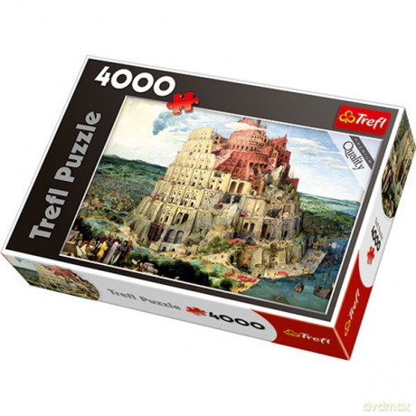 TREFL 4000 EL Wieża Babel [PUZZLE]