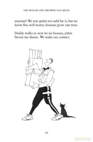 The Moggie Thit Meowed Too Much - 'A braw tale of friendship and loss.' GLASGOW EVENING TIMES on The Hoolet Thit Couldnae Fly - Emma Grae [KSIĄŻKA]