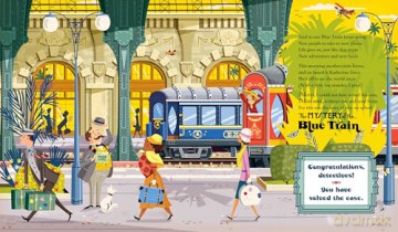 The Mystery of the Blue Train (Mini Mysteries) - Marci Kay Monson [KSIĄŻKA]