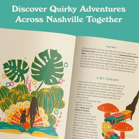 The Nashville Book of Dates: Adventures, Escapes, and Secret Spots - Eden Dawn [KSIĄŻKA]