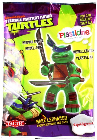 TACTIC Turtles Ninja masa plastyczna [ZABAWKA]