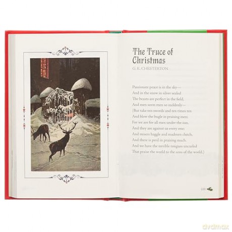 The Night Before Christmas and Other Poems: Gilded Pocket Edition (Arcturus Ornate Classics) - Clement Clarke Moore [KSIĄŻKA]