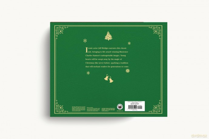 The Night Before Christmas Press and Play Storybook: The Classic Edition Hardcover Book Narrated by Jeff Bridges (Charles Santore Children's Classics) - Clement Moore [KSIĄŻKA]