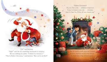 The Night I Met Father Christmas: A festive picture book adventure - Ben Miller [KSIĄŻKA]