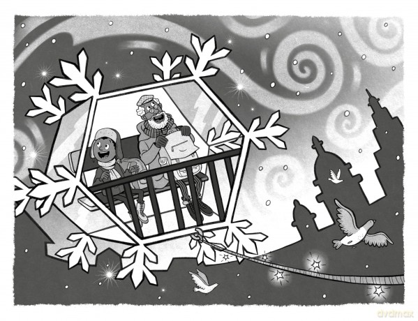 The Other Father Christmas: An inclusive festive adventure about finding the next Santa Claus and the true meaning of the season - Serena Holly [KSIĄŻKA]