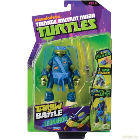 TURTLES Throw N Battle Leonardo [ZABAWKA]