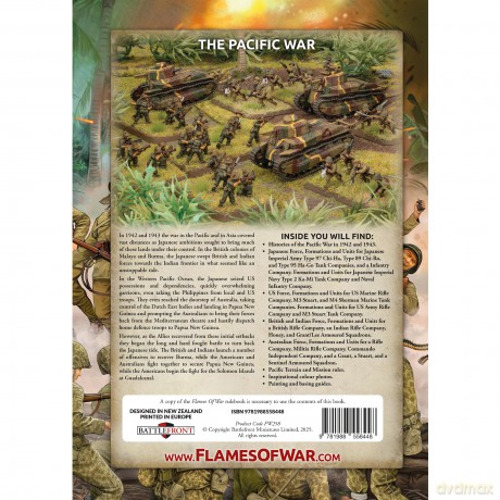 The Pacific: Flames of War Mid War Battles in The Pacific - Wayne Turner [KSIĄŻKA]