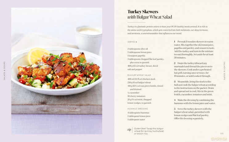 The PCOS Recipe Book: 100 recipes to thrive with polycystic ovary syndrome - Megan Hallett [KSIĄŻKA]