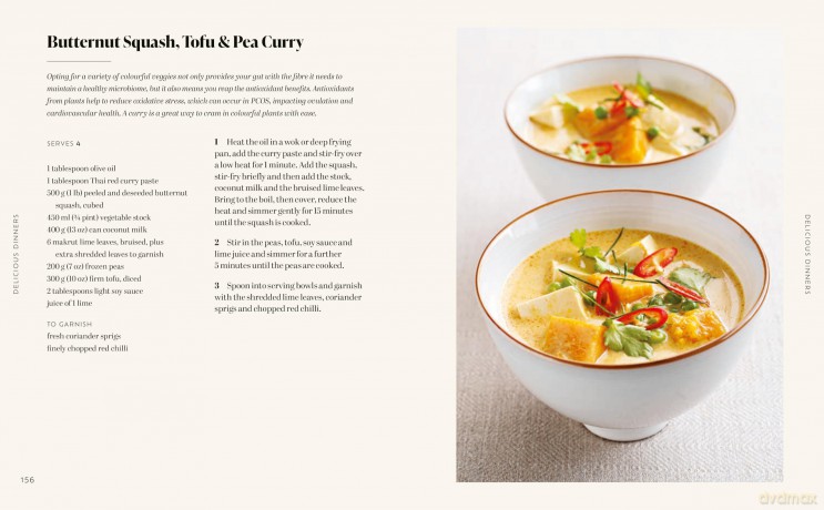 The PCOS Recipe Book: 100 recipes to thrive with polycystic ovary syndrome - Megan Hallett [KSIĄŻKA]